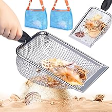 Vodolo 2 PCS Beach Mesh Shovels with Bags